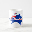 Search for map of australia mugs Country