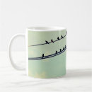 Search for vintage blue mugs Bird