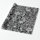 Search for gothic damask wrapping paper Sophisticated