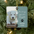 Search for bark christmas tree decorations Dog