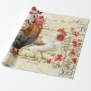 Search for rooster wrapping paper Chickens