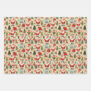 Search for rudolph wrapping paper Santa