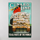 Search for cunard line posters Ship