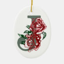 Search for letter j christmas tree decorations Floral