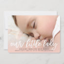 Search for pink birth announcement cards Classic