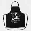 Search for funny cat quotes aprons Kitten