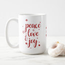 Search for joy love mugs Red