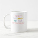 Search for new beginning mugs Typography