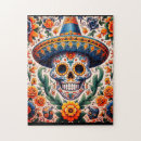 Search for sugar skull puzzles Mexico