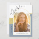 Search for blue and gold graduation invitations Modern
