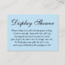Search for no wrap baby shower enclosure cards For her