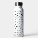 Search for whale water bottles Black and white