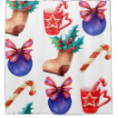 Search for new year shower curtains Abstract
