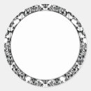 Search for black white damask stickers Party