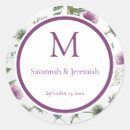 Search for purple green wedding stickers Chic