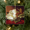 Search for magnolia flower christmas tree decorations Vintage