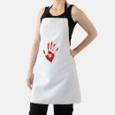 Search for scary halloween aprons Blood