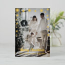 Search for black and gold snowflakes cards Modern