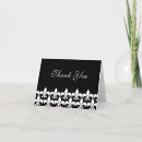 Search for fleur de lis thank you cards Black