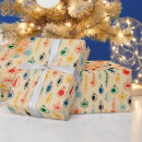 Search for mid century christmas wrapping paper Simple