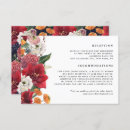 Search for christmas wedding enclosure cards Floral