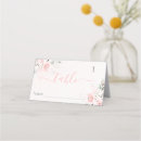 Search for pink place cards Girl