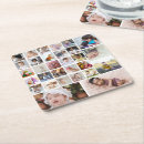 Search for designer coasters Photo collage