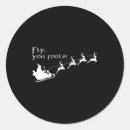 Search for reindeer and sleigh stickers Funny