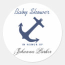 Search for nautical anchor baby shower stickers Cute