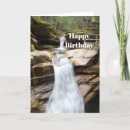 Search for white mountains cards Waterfall