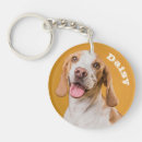 Search for your dog key rings modern simple template
