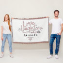 Search for throw blankets Timeless friends design