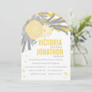 Search for zigzag wedding invitations Yellow