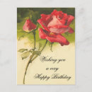 Search for victorian floral birthday cards Roses