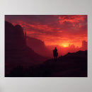 Search for cowboy sunset art Wild west