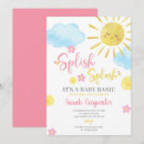 Search for bash baby shower invitations Pool party