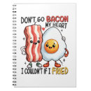 Search for bacon notebooks Cute