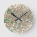 Search for british map clocks Vintage