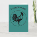 Search for rooster birthday cards Funny