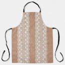 Search for burlap and lace aprons Background