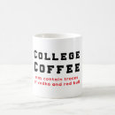 Search for college coffee mugs Red