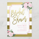 Search for faux gold bridal shower invitations Trendy