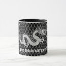 Search for black dragon mugs White