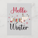 Search for winter design postcards Colourful
