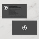 Search for electrical engineer business cards Consulting