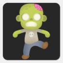 Search for cartoon zombie stickers Undead