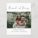 Search for newly married postcards Married and merry