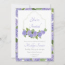 Search for hydrangea birthday invitations Lavender