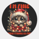 Search for everything is fine stickers Sequin christmas tree xmas