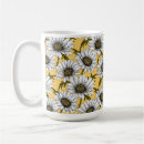 Search for yellow daisy mugs Blue